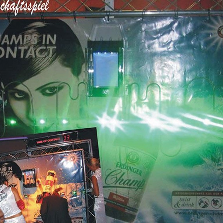 XXL-Heißerdraht-Display für zwei Personenaktion