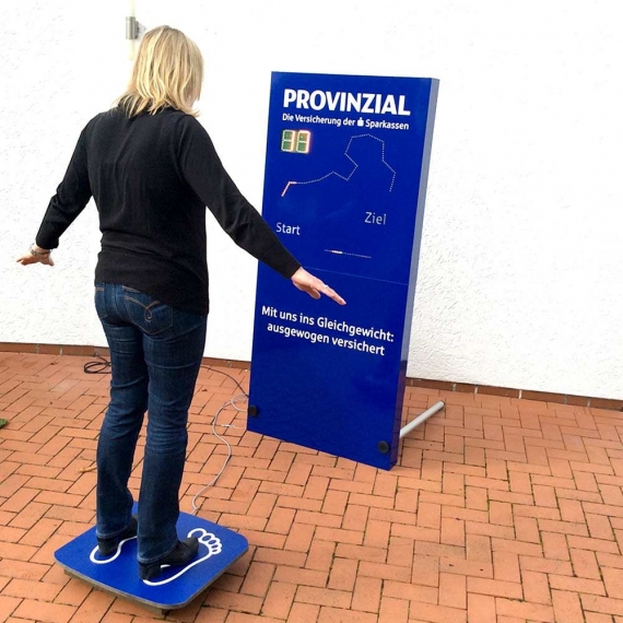 Interaktives Balance-Eventmodule individuell gestaltet Interaktives Balance-Eventmodule individuell gestaltet