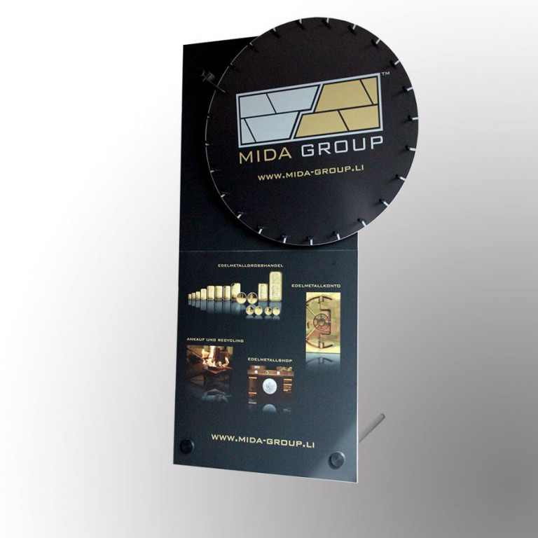 Glücksräder mit großer Frontwerbefläche